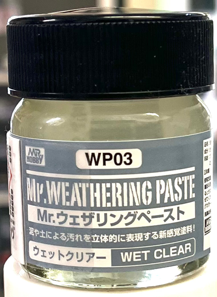 Mr. Weathering Paste WP03 Wet Clear