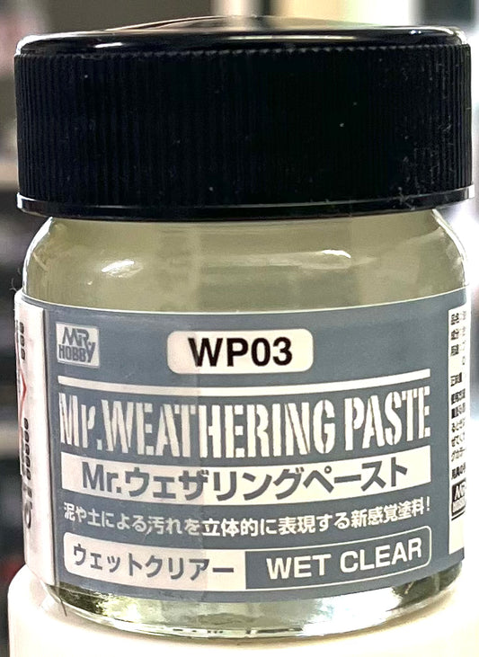 Mr. Weathering Paste WP03 Wet Clear