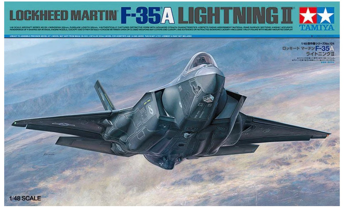 Tamiya 61124 Lockheed Martin F-35A Lightning II