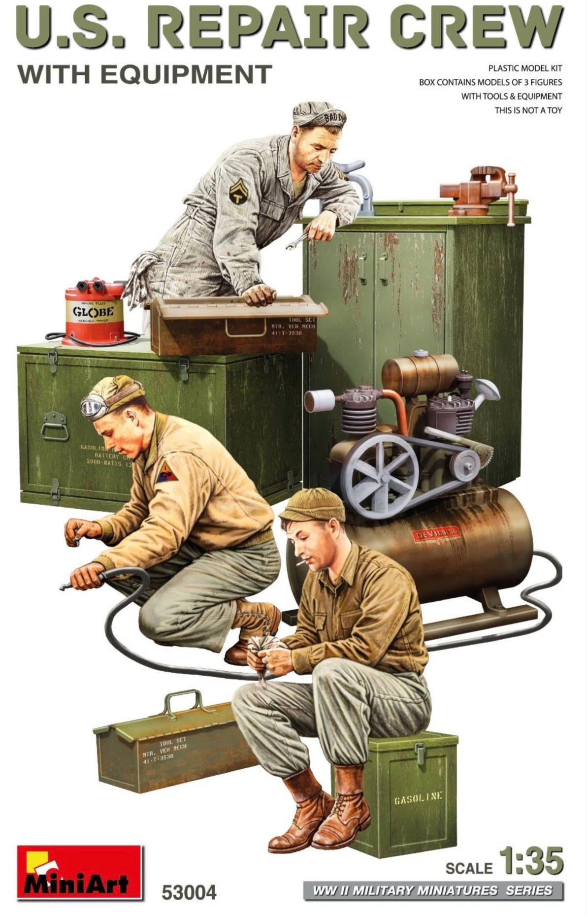 Miniart 53004 US Repair Crew