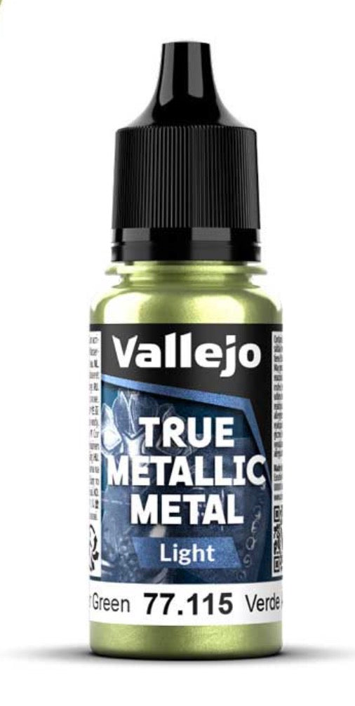Vallejo True Metallic Metal 77.115 Amber Green