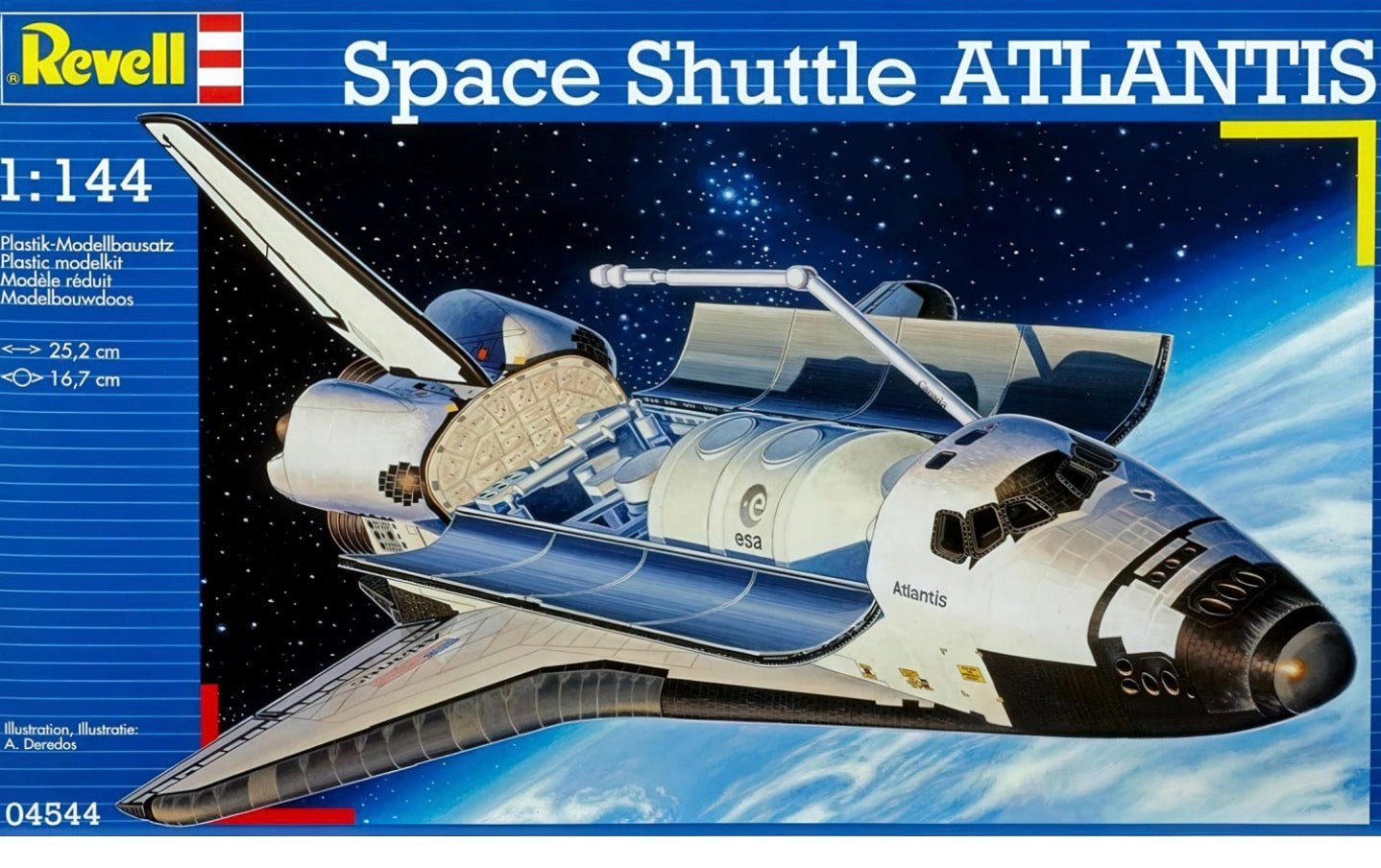 Revell 04544 Space Shuttle ATLANTIS