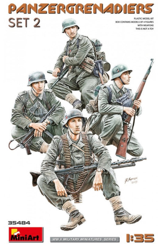 Miniart 35484 Panzergrenadiers - Set 2