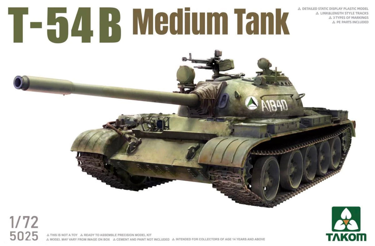 Takom 5025 T-54B Medium Tank