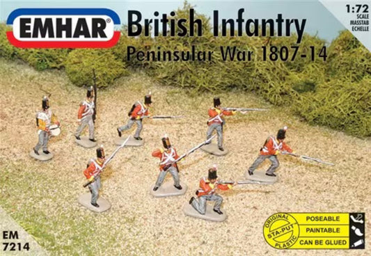 Emhar 7214 British Infantry - Peninsula War 1807-14