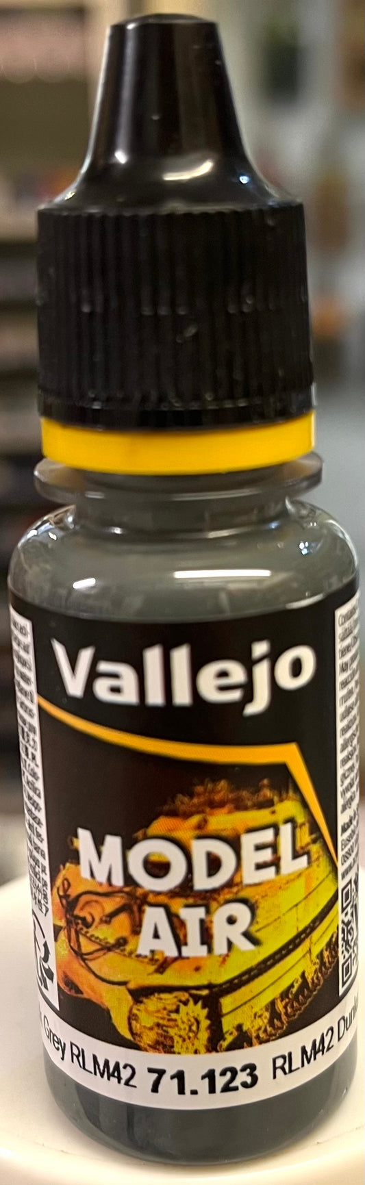Vallejo Model Air 71.123 Dark Grey RLM42