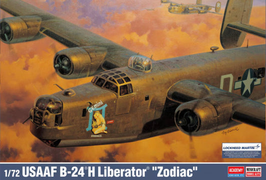 *Pre-Owned* Academy 12584 USAAF B-24H Liberator “Zodiac”
