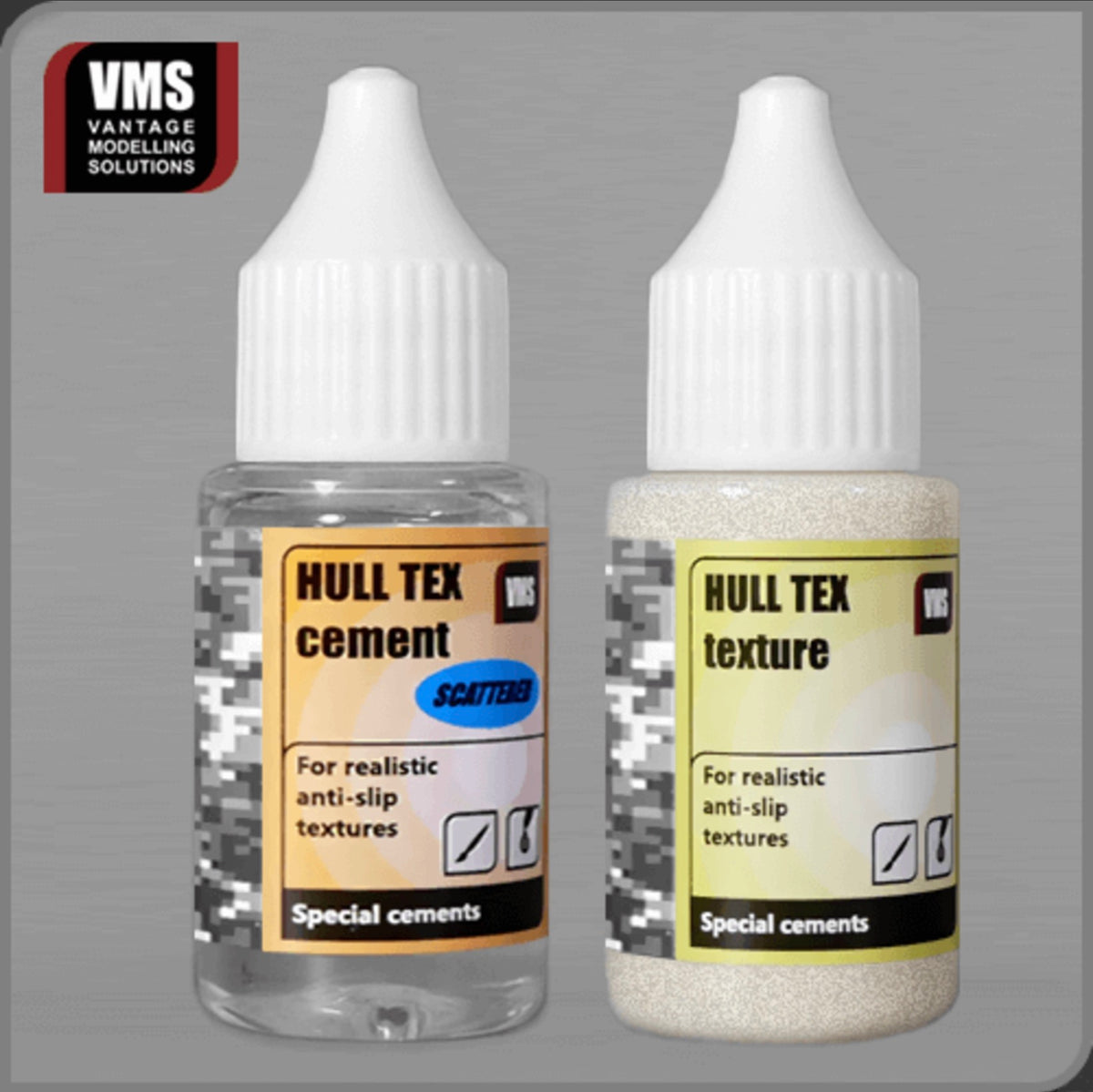 VMS CM03SC Hull Tex Scattered Set 2 X 20ml