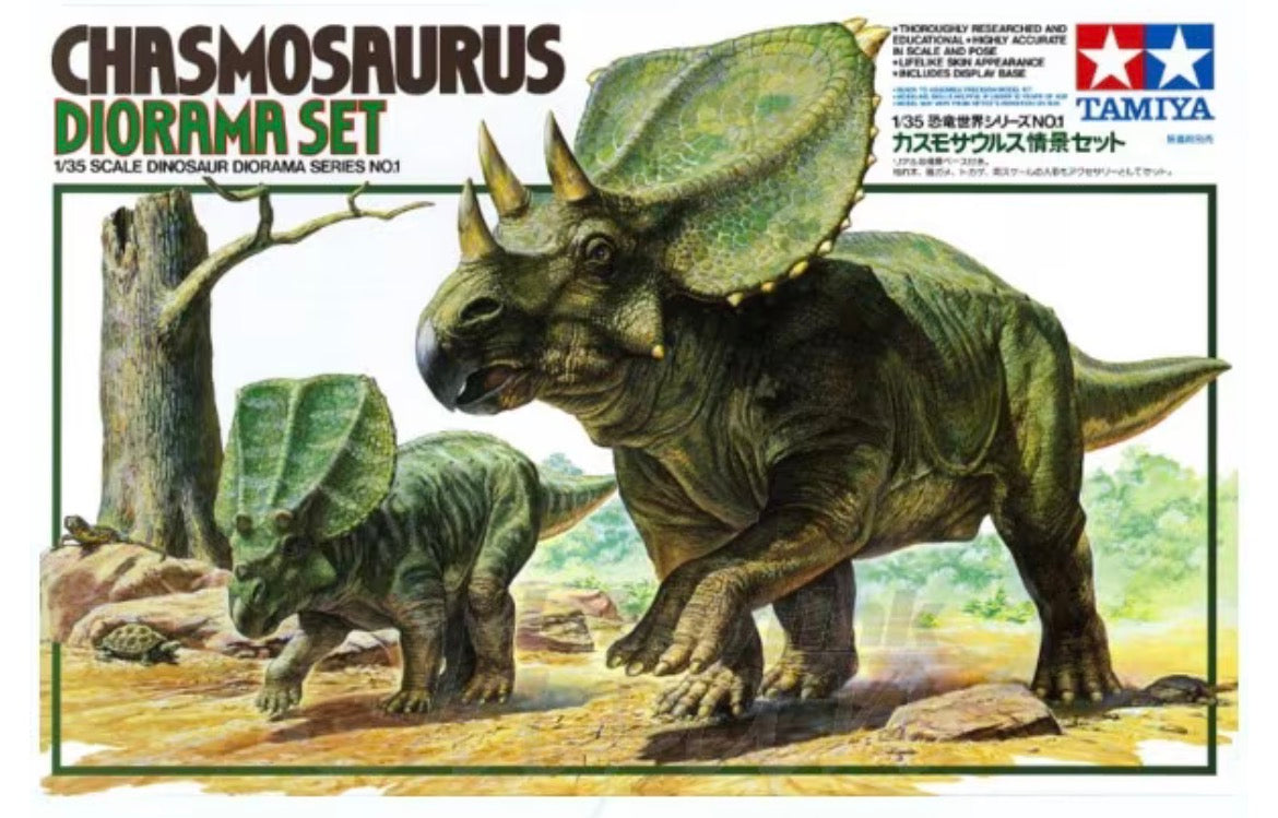 Tamiya 60101 Chasmosaurus Diorama Set