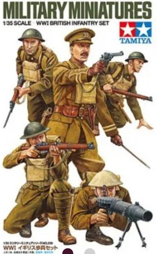 Tamiya 35339 WWI British Infantry Set