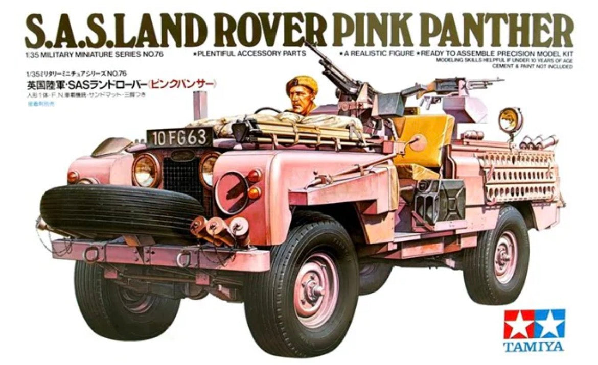 Tamiya 35076 SAS Land Rover Pink Panther