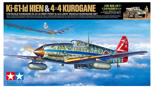 Tamiya 25203 Ki-61-Id Hien & 4x4 Kurogane