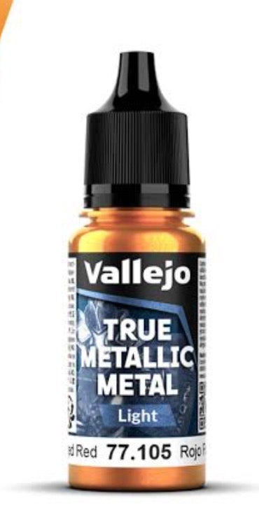 Vallejo True Metallic Metal 77.105 Forged Red