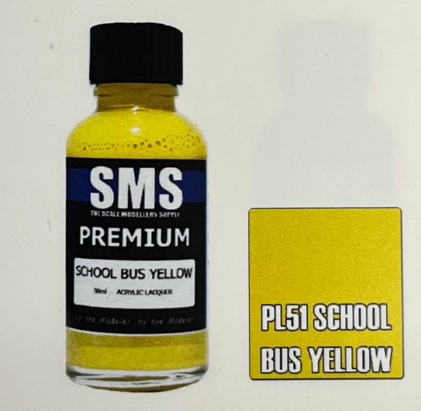 SMS PL51 School Bus Yellow