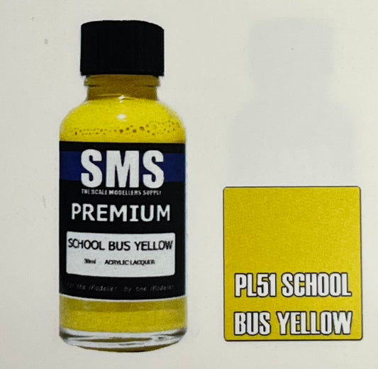 SMS PL51 School Bus Yellow