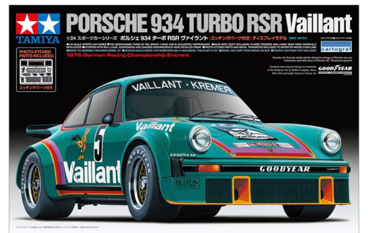 Tamiya 24334 Porsche 934 Turbo RSR Vaillant