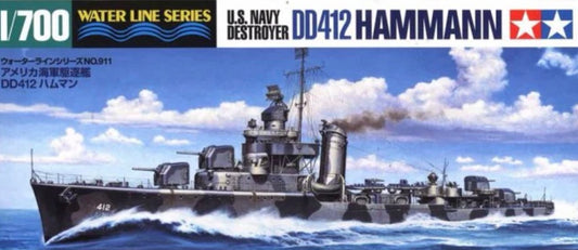 Tamiya 31911 US Navy Destroyer DD412 Hammann
