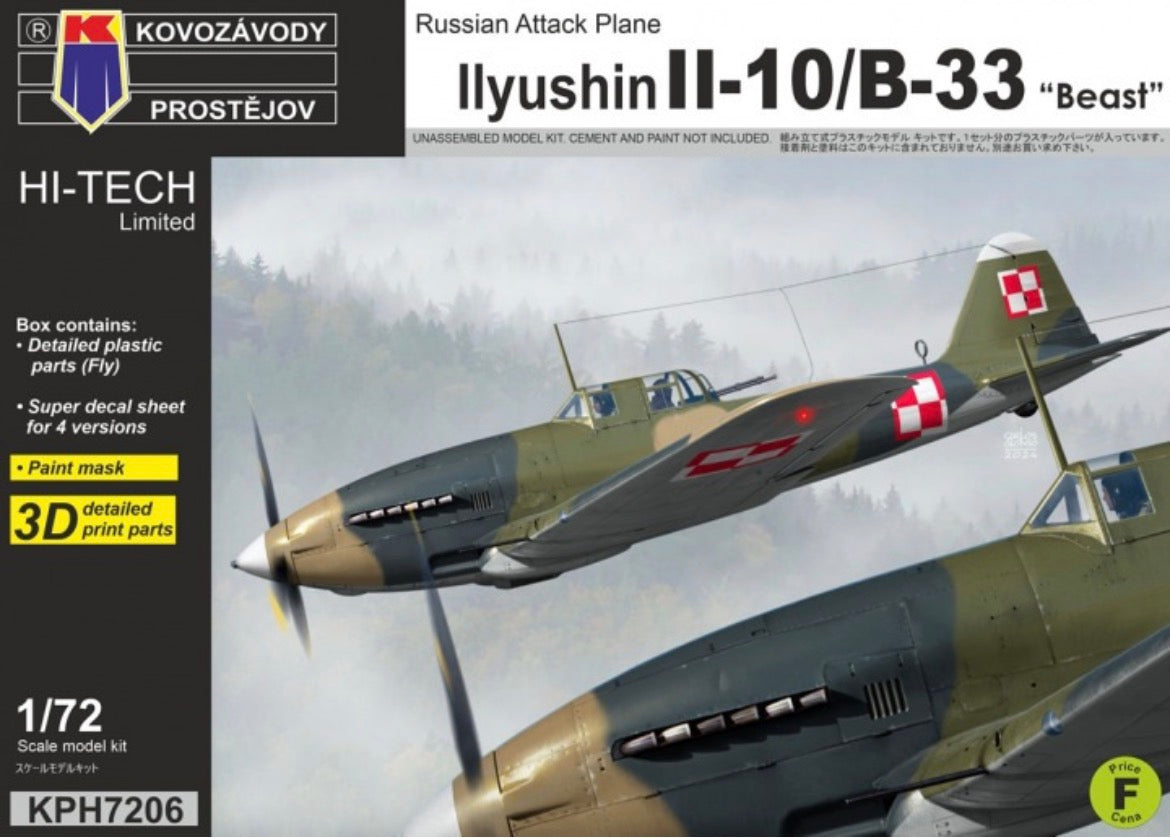 Kovozávody Prostějov KPH7206 Ilyushin II-10/B-33 “Beast”