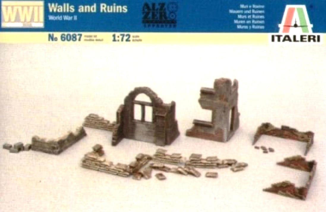 Italeri No.6087 Walls and Ruins