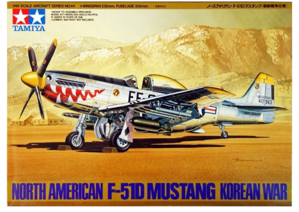 Tamiya 61044 North American F-51D Mustang