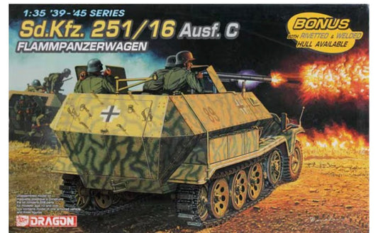 *PRE OWNED* Dragon 6202 Sd.Kfz. 251/16 Ausf. C Flammpanzerwagen