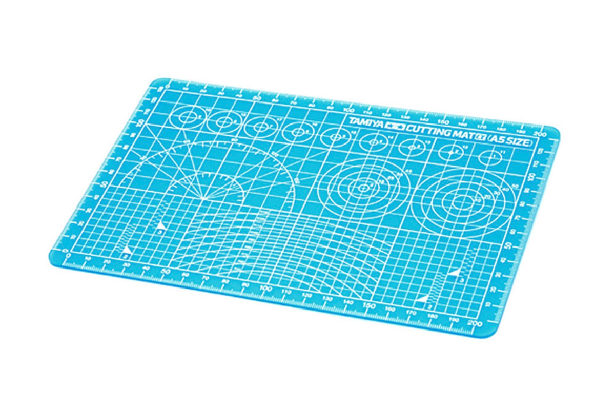 Tamiya 74142 Cutting Mat (A5 Blue)