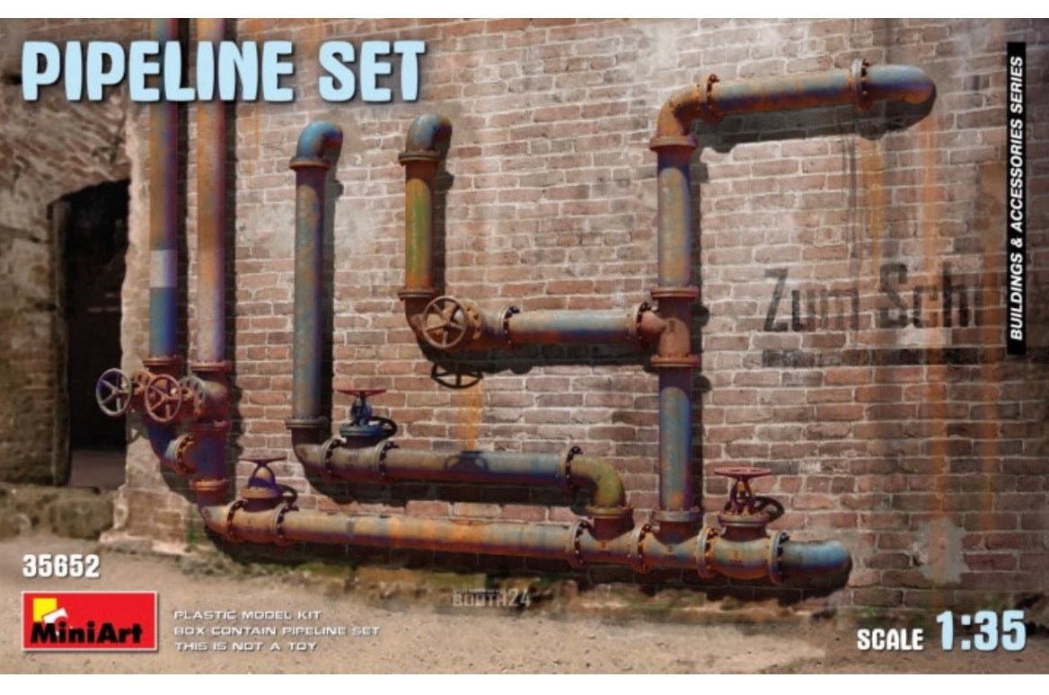 Miniart 35652 Pipeline Set