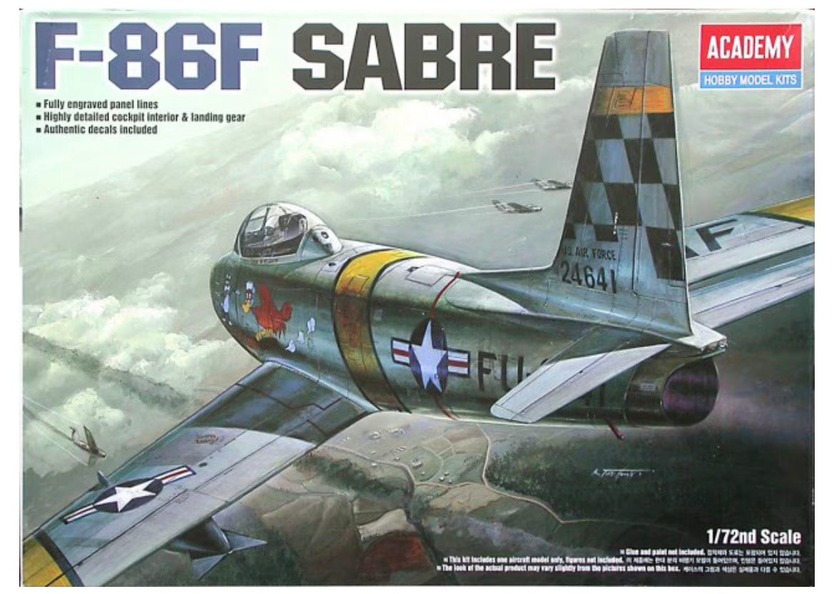 *Pre-Owned* Academy 1629 F86F Sabre