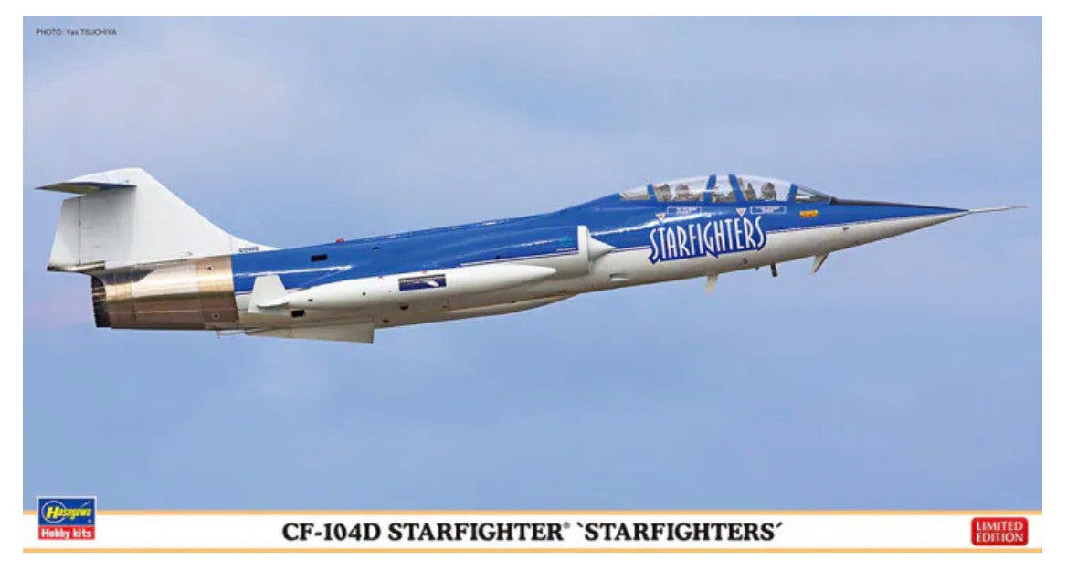 Hasegawa 07544 CF-104D Starfighter ‘Starfighters’