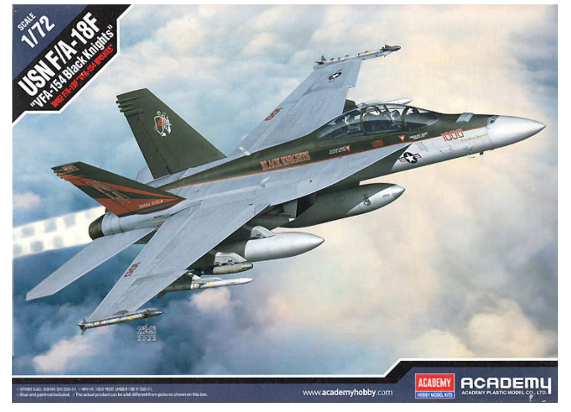 *PRE OWNED* Academy 12577 USN F/A-18F “VFA-154 Black Knights”