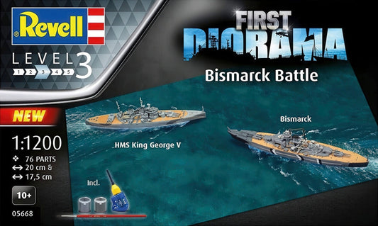 Revell 05668 Bismarck Battle