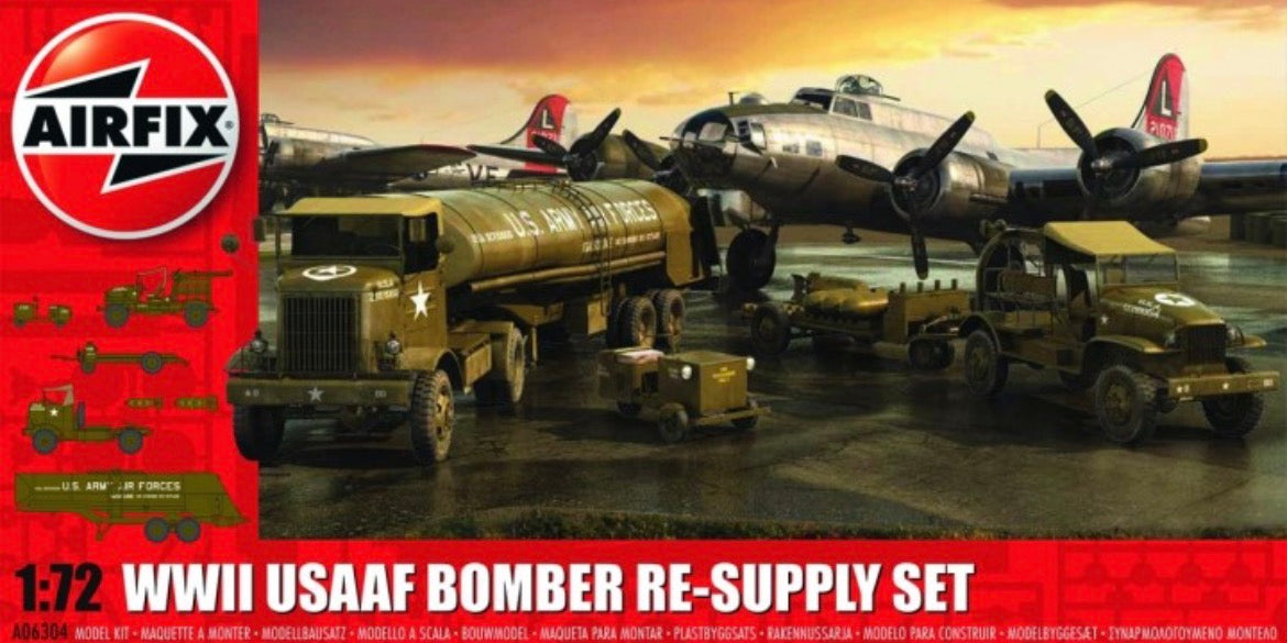 Airfix A06304 WWII USAAF Bomber Re-Supply Set