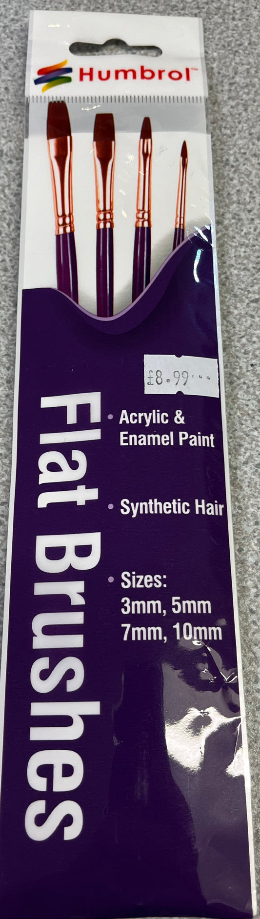 Humbrol Flat Brushes