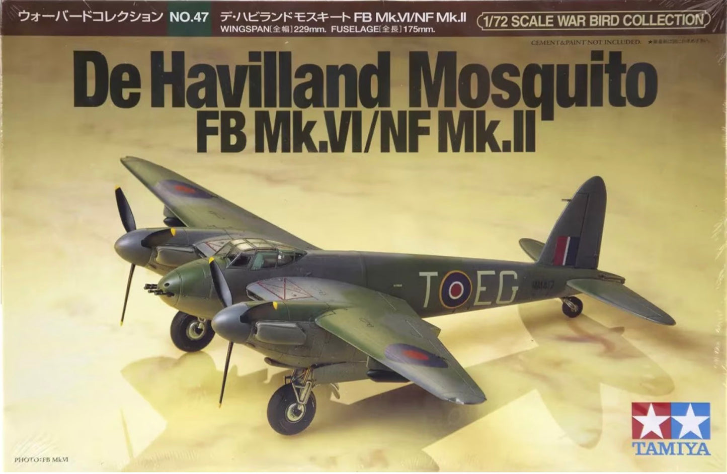 Tamiya 60747 De Havilland Mosquito FB Mk.VI/NF Mk.II