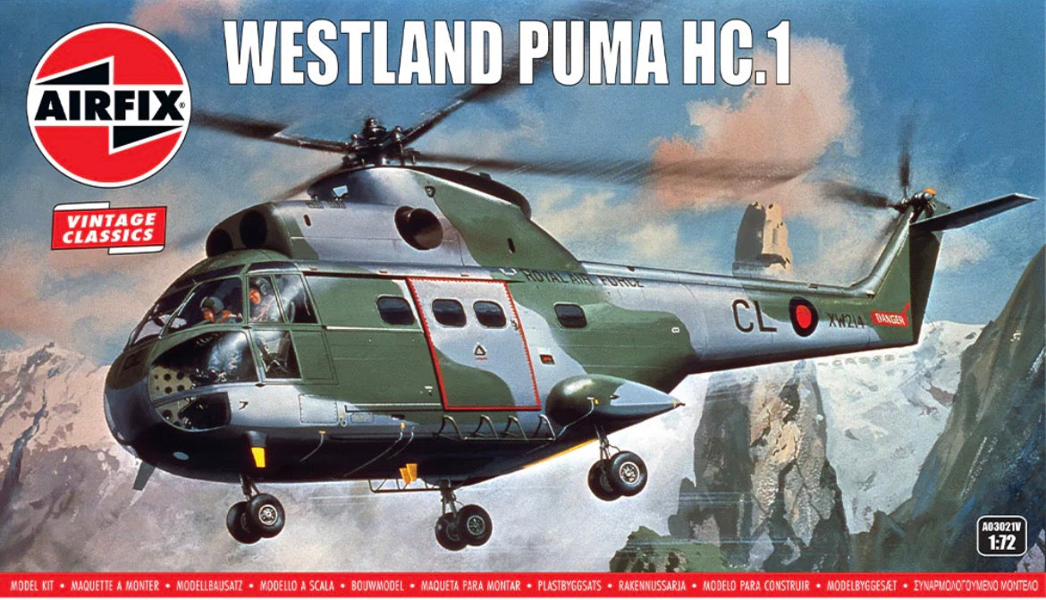 Airfix A03021V Westland Puma HC.1