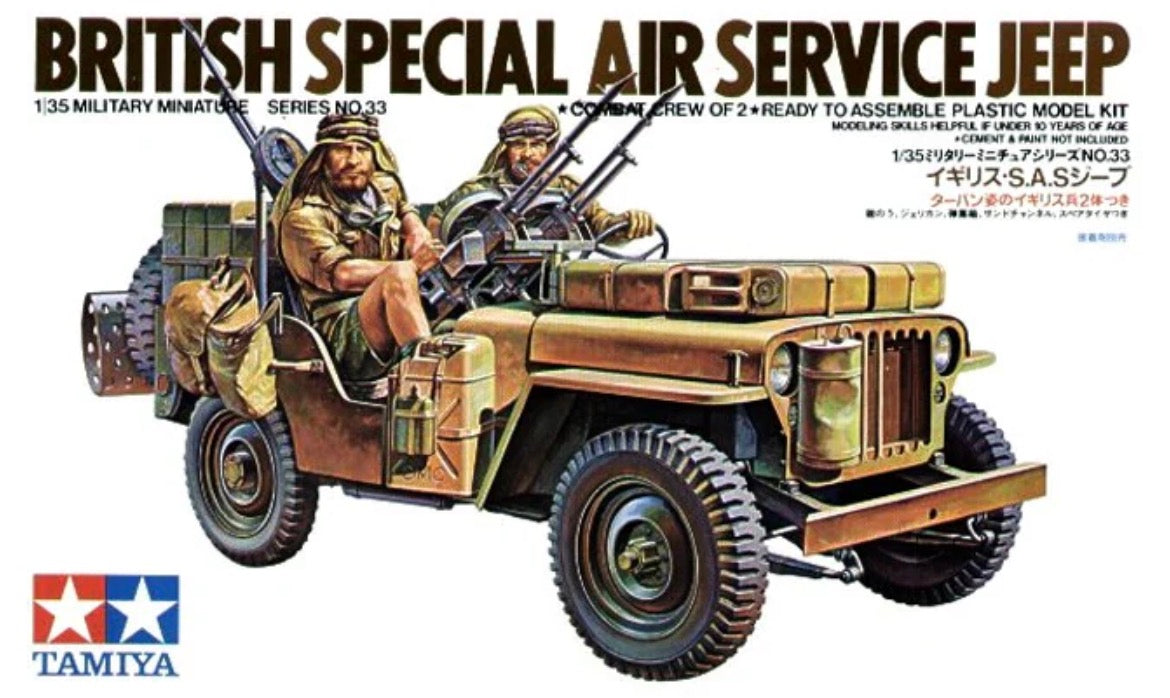 Tamiya 35033 British Special Air Service Jeep