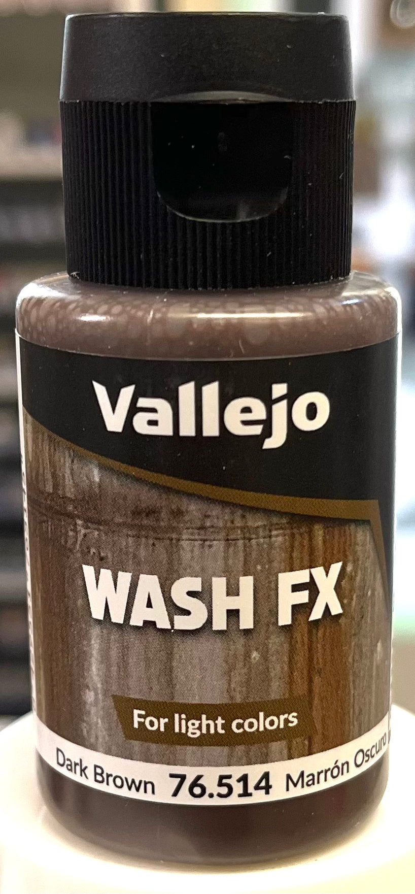 Vallejo Wash FX 76.514 Dark Brown