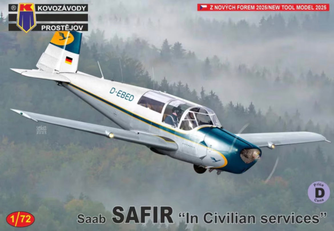 KPM0522 Saab Safir “In Civilian Services”