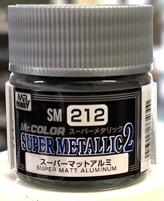 Mr. Color Super Metallic SM212 Super Matt Aluminium