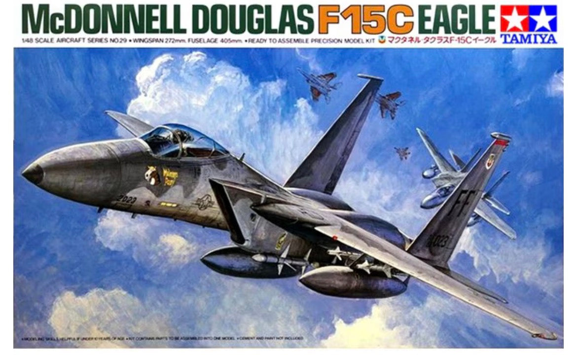 Tamiya 61029 McDonnell Douglas F-15C Eagle