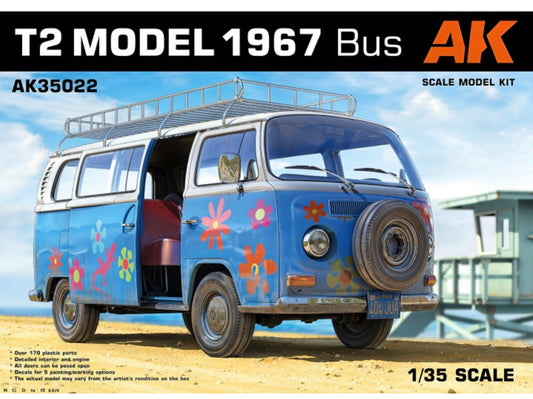 AK Interactive AK35022 T2 Model 1967 Bus