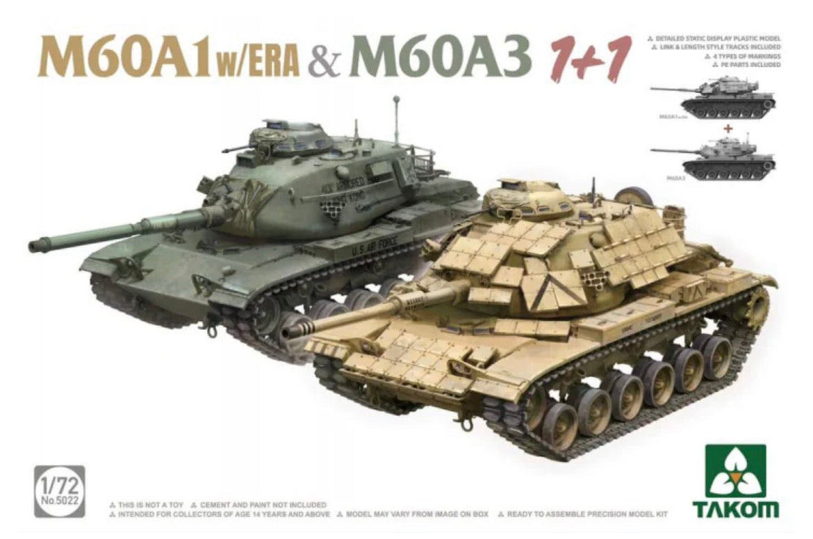 TAKOM 5022 M60A1 w/ERA and M60A3