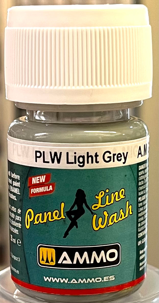 MiG AMMO Light Grey Panel Line Wash