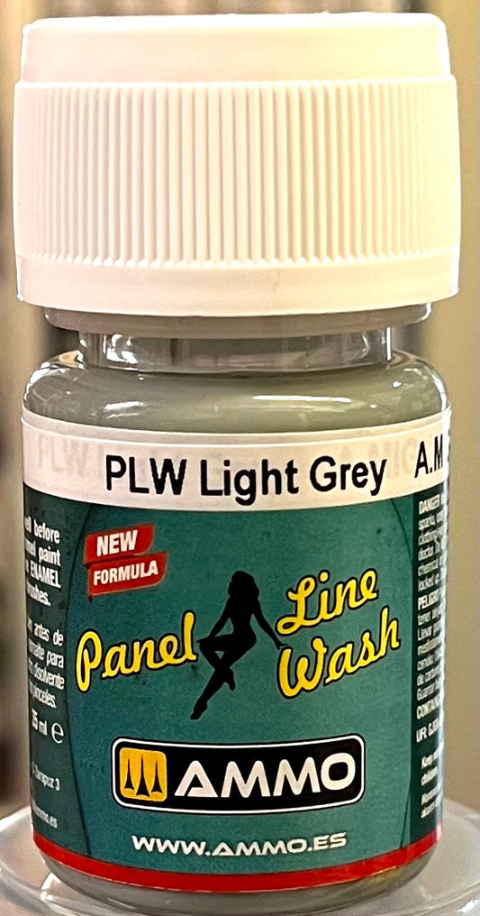 MiG AMMO Light Grey Panel Line Wash