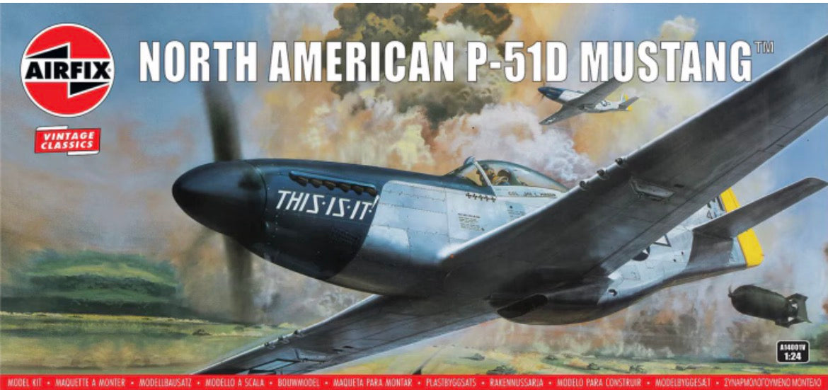 Airfix A14001V North American P-51D Mustang