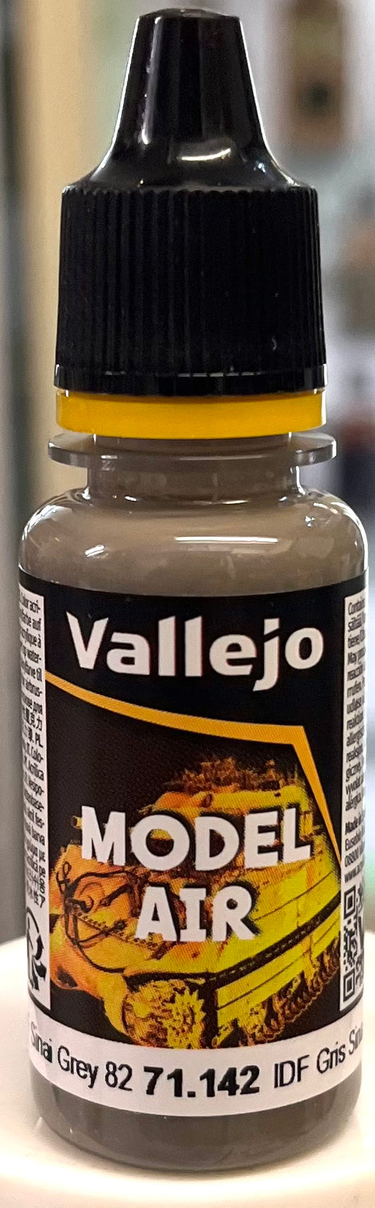 Vallejo Model Air 71.142 IDF Sinai Grey