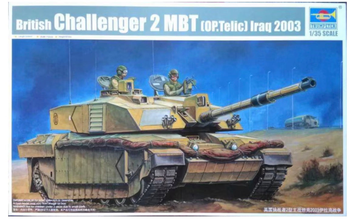 Trumpeter 00323 British Challenger 2 MBT (OP.Telic) Iraq 2003