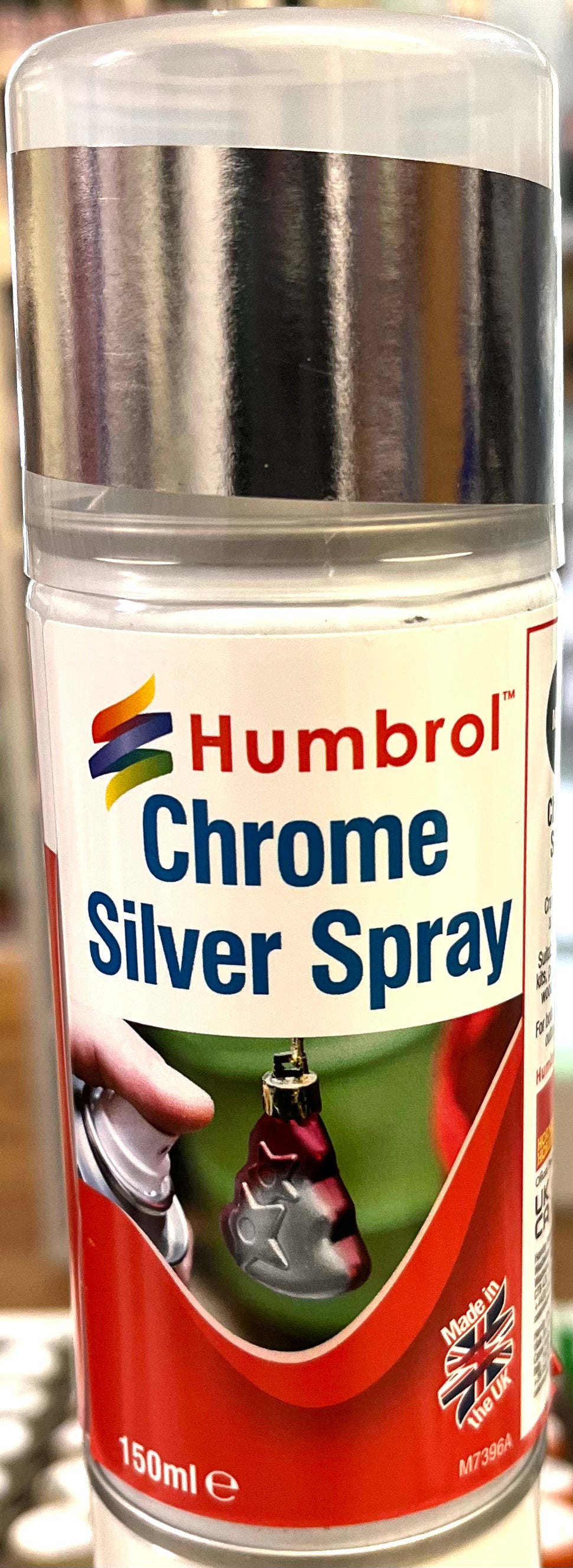 Humbrol 191 Chrome Silver