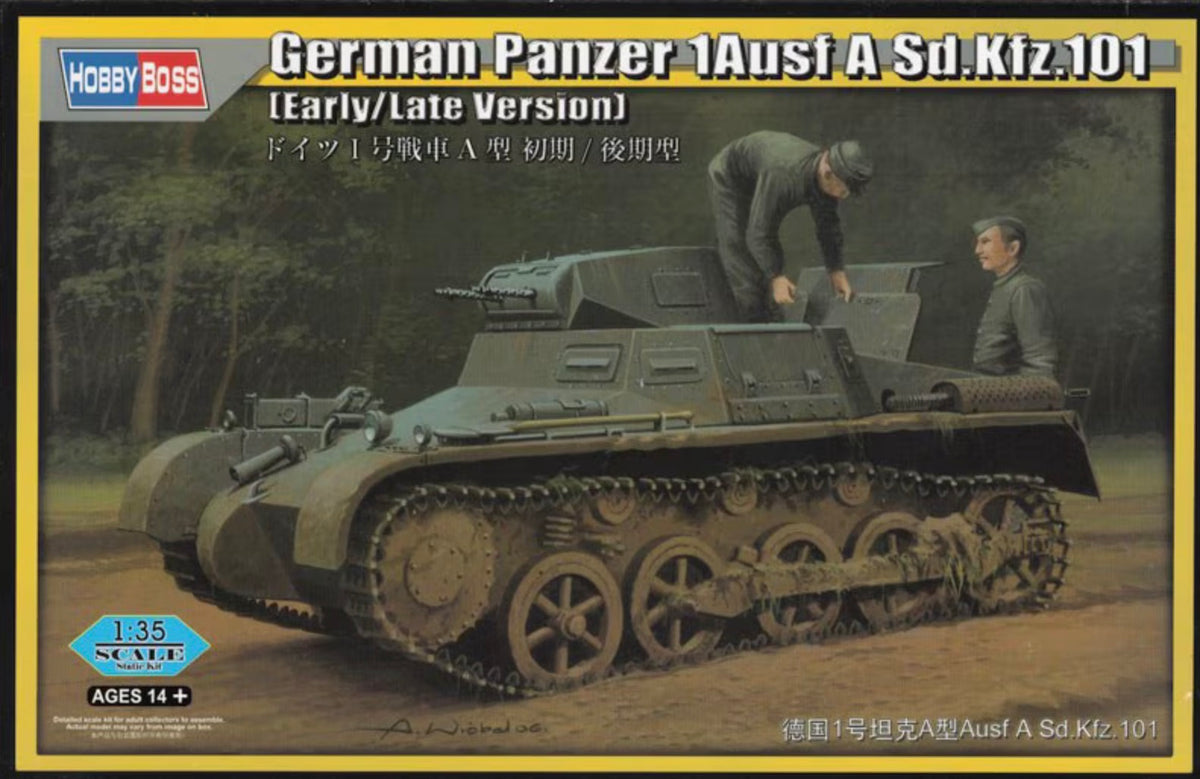 *Pre-Owned* Hobbyboss 80145 German Panzer I Ausf.A (Early/Late Version)