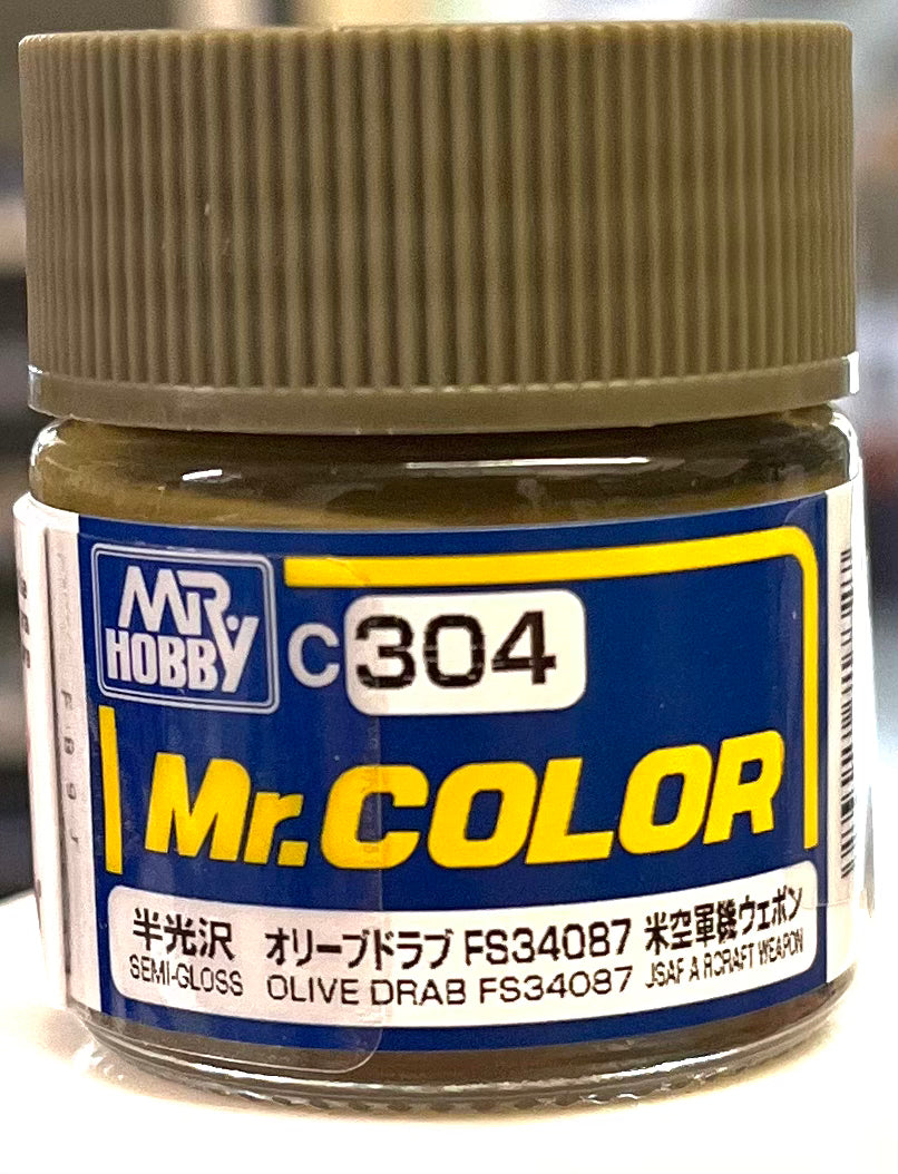 Mr. Color C304 Olive Drab FS34087